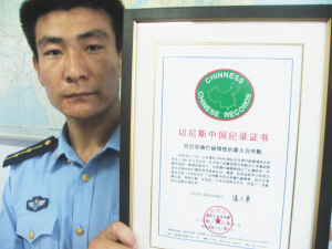 潍坊某部军官张志明设计程序找到符合哥德巴赫猜想的最大自然数创切尼斯中国纪录